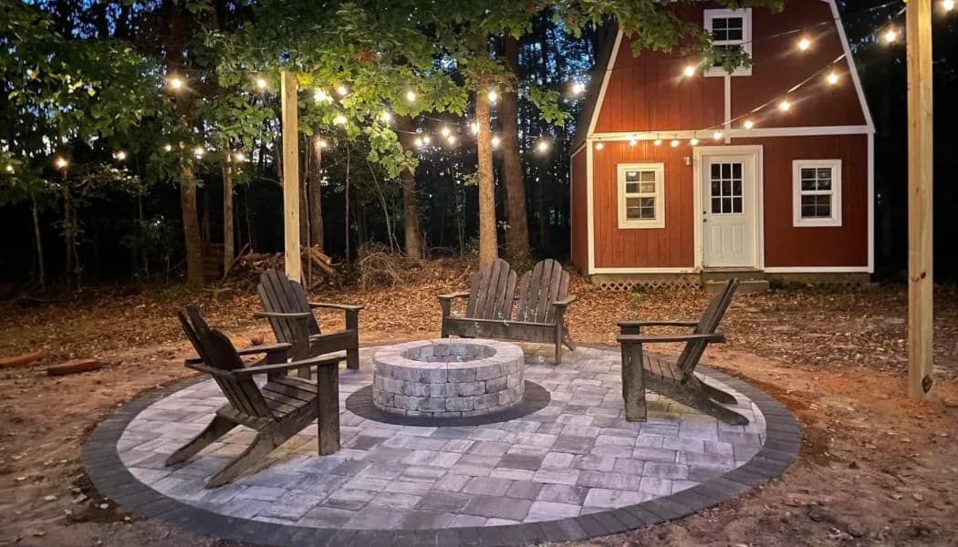 Outdoor Lighting by Precision Hardscapes